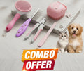 Complete 4-Piece Pet Grooming Kit