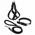 3-in-1 Comfort Dog Harness, Collar, and Leash Set