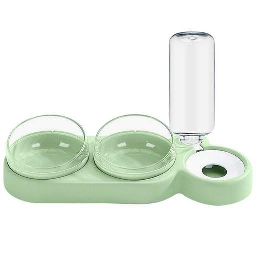 3-in-1 Pet Feeder & Automatic Water Dispenser