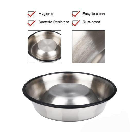 Premium Stainless Steel Anti-Skid Pet Bowl