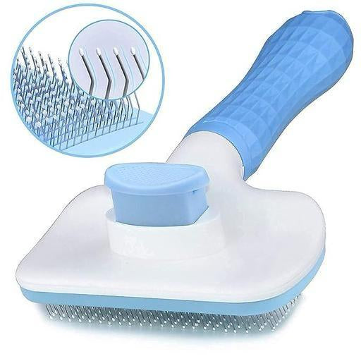 Self-Cleaning Slicker Brush