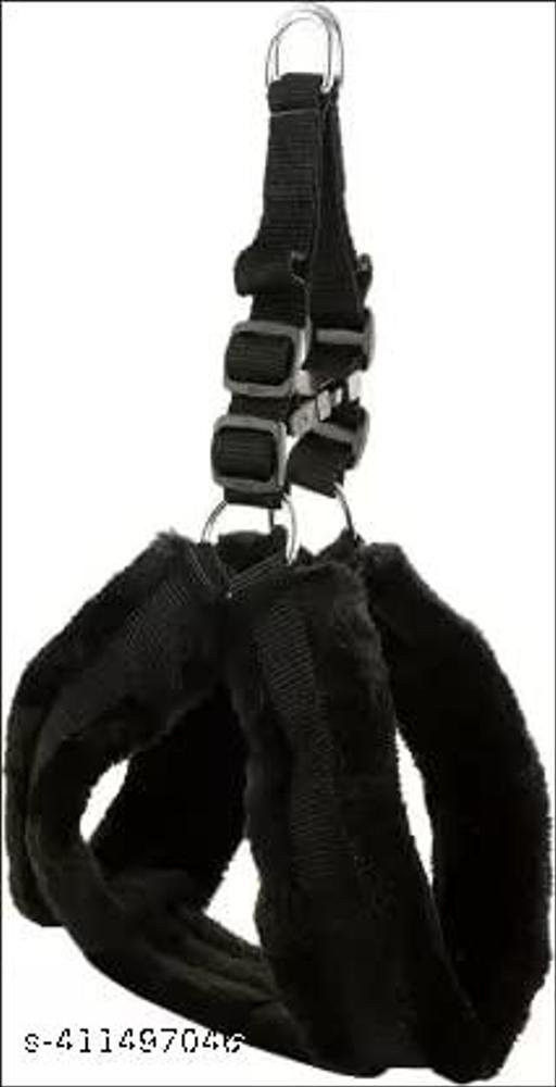 Ultra-Comfort Padded Plush Dog Harness & Leash Set
