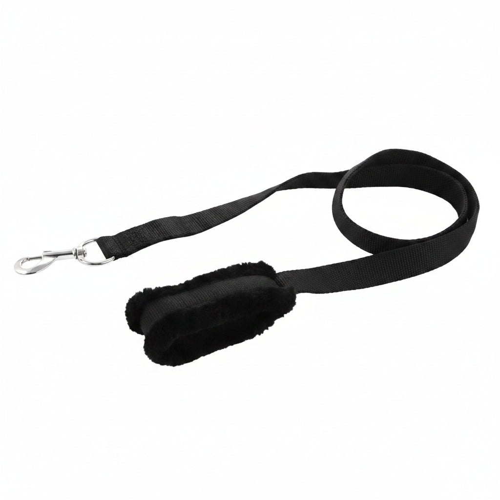 Ultra-Comfort Padded Plush Dog Harness & Leash Set