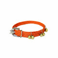 Adjustable Nylon Dog Collar and Leash Set with Miniature Bells