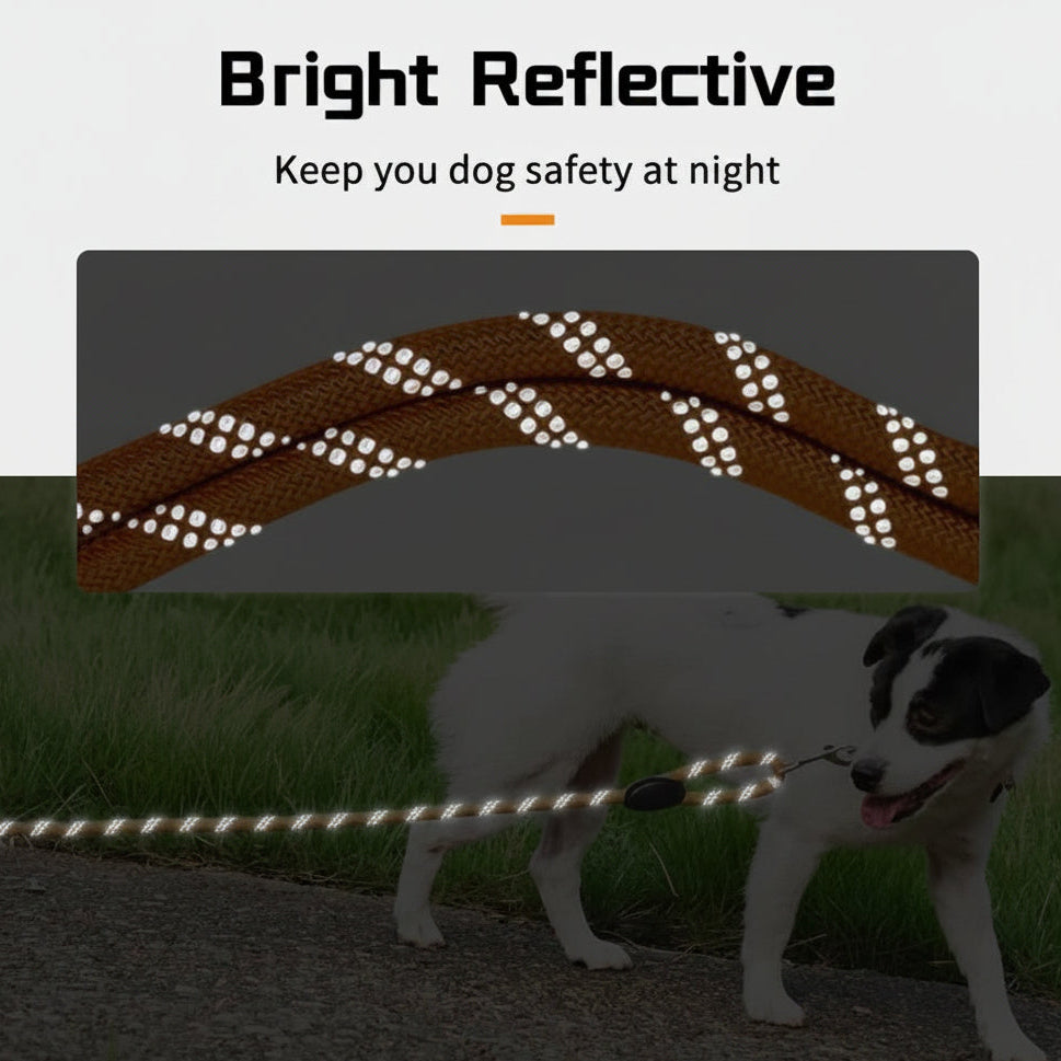 Reflective Rope Leash Set