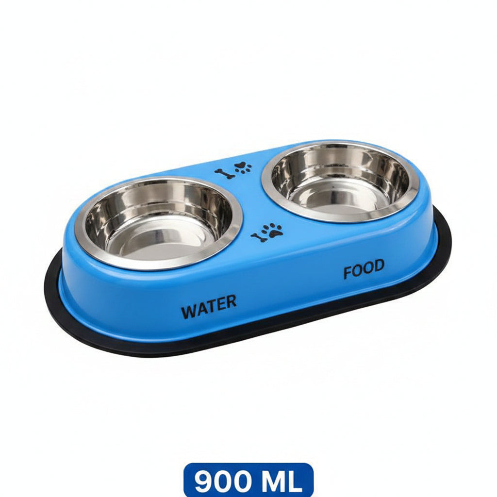Double Diner – 2 X Stainless Steel Bowls