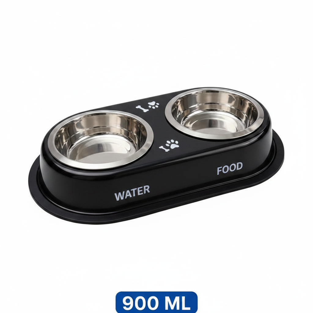 Double Diner – 2 X Stainless Steel Bowls