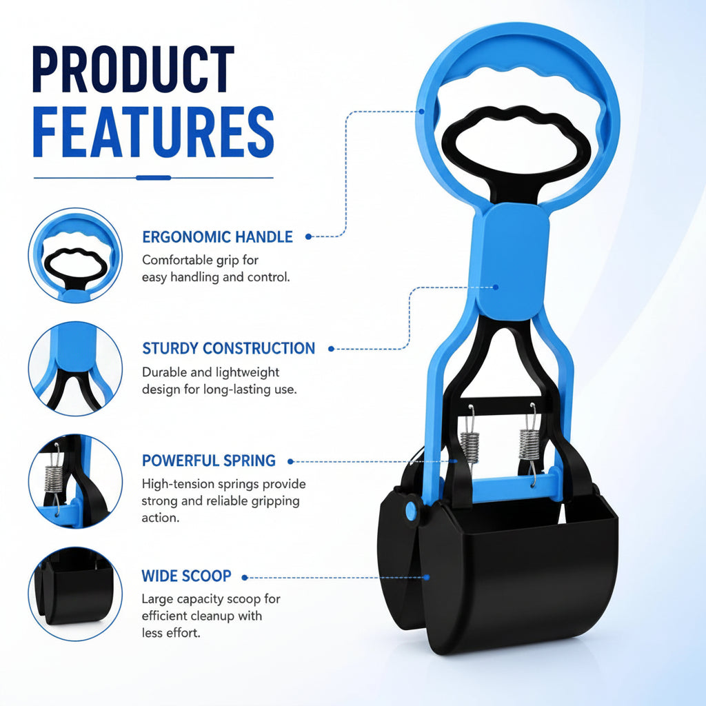 Portable Pet Poop Scooper